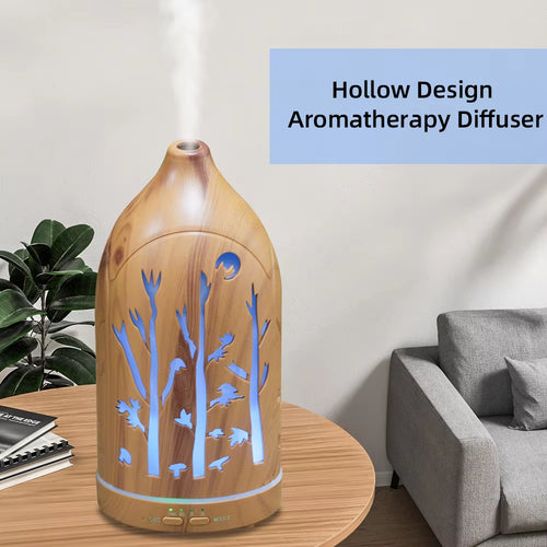 Calming Aromatherapy Diffuser Multi Function Mist Humidifier 7 Soothing Colors, Whisper-Quiet for Deep Sleep & Relaxation
