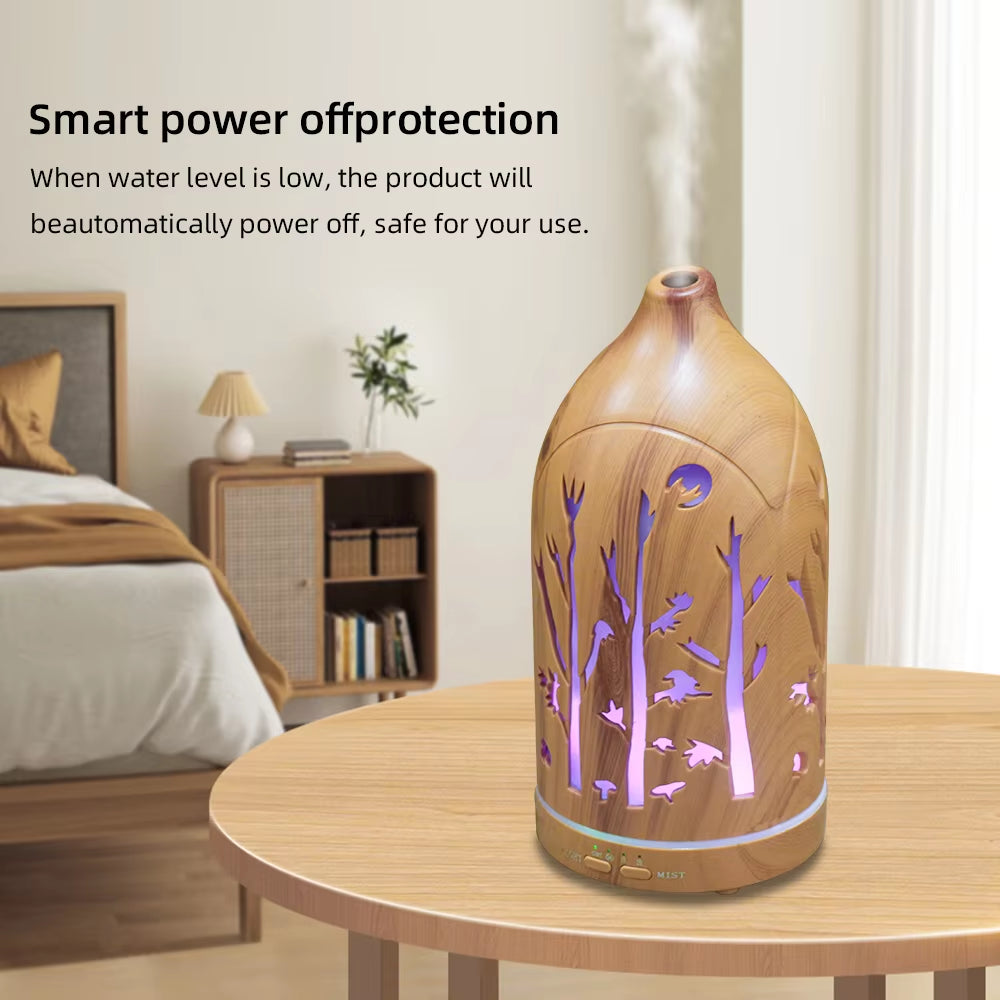 Calming Aromatherapy Diffuser Multi Function Mist Humidifier 7 Soothing Colors, Whisper-Quiet for Deep Sleep & Relaxation